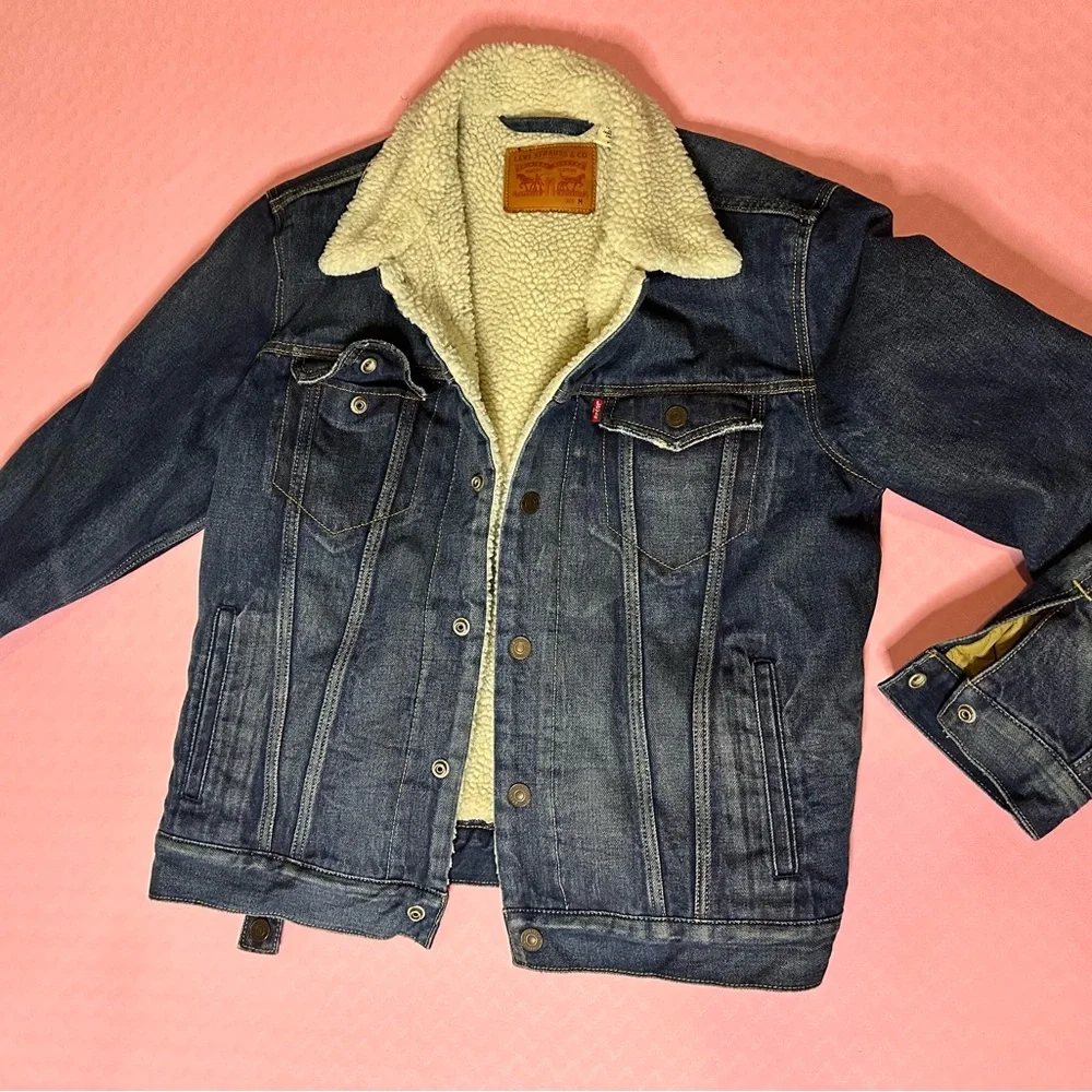 Levi's Sherpa Jean Jacket - Picture 3 of 5